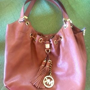 Michael Kors purse (brown leather)